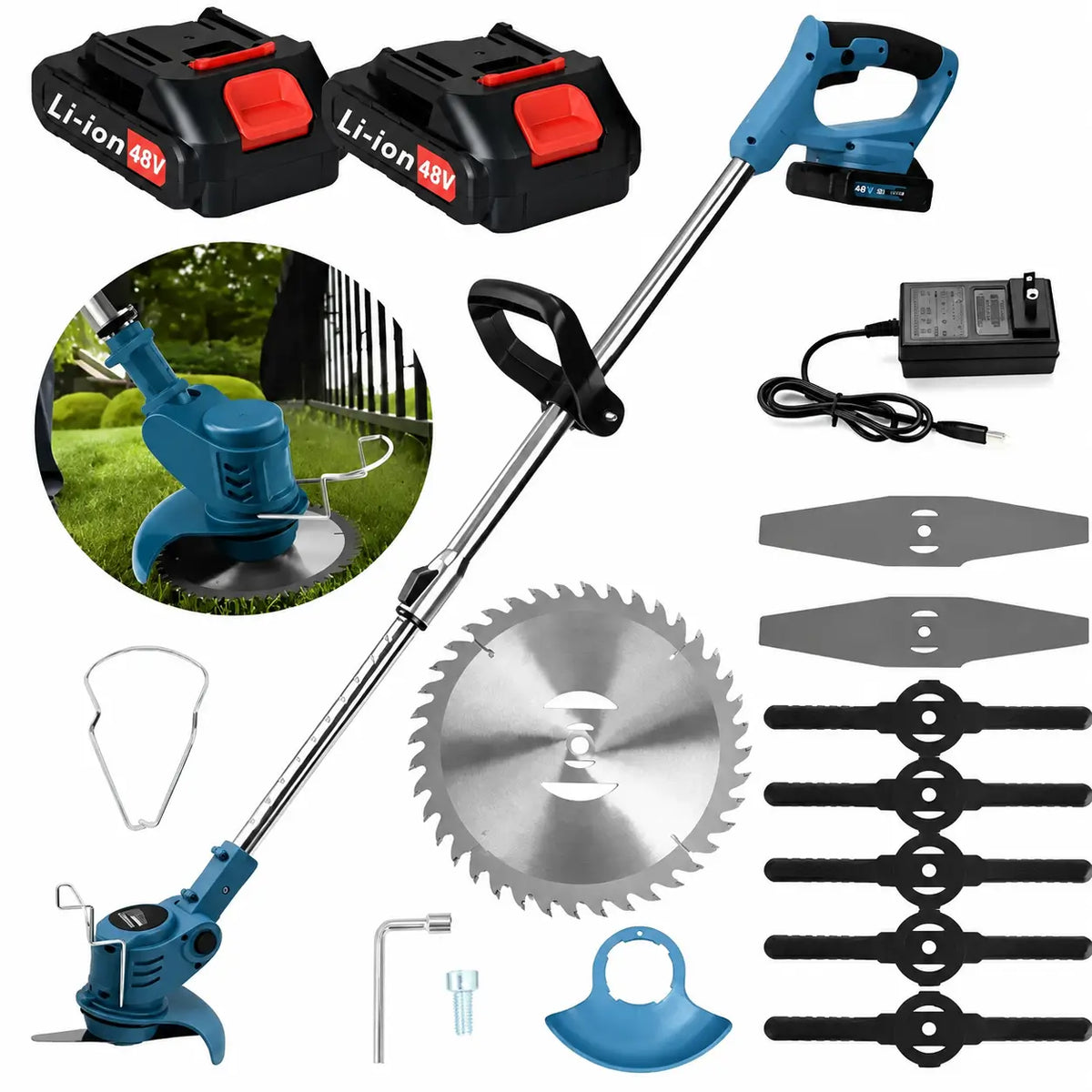 CORTADORA DE PASTO ELÉCTRICA TURBO BLADE