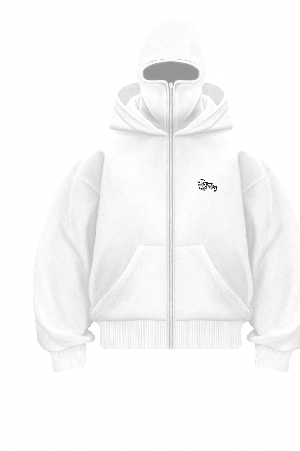 Double Hood Design Hooded Sweater