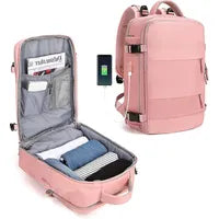 MOCHILA DE VIAJE EXPANSIBLE CON PUERTO USB INCORPORADO