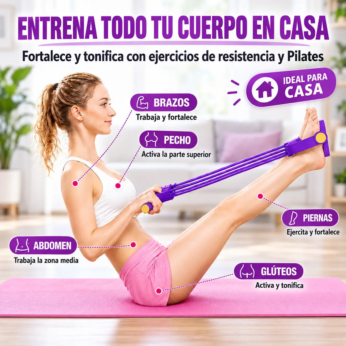 BANDA ELÁSTICA DE RESISTENCIA. OFERTA 2x1!