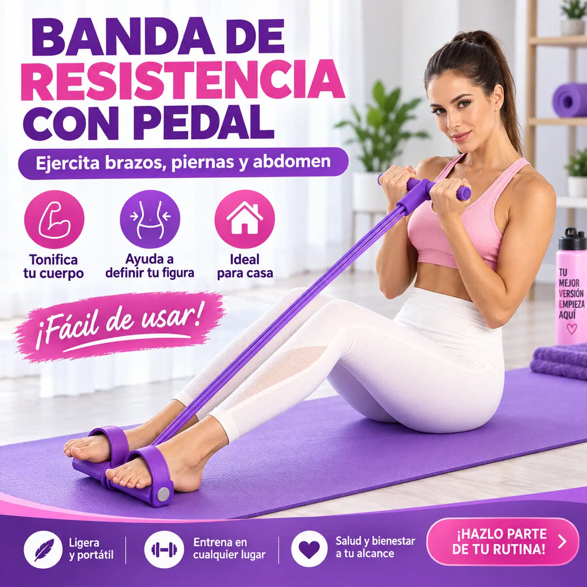 BANDA ELÁSTICA DE RESISTENCIA. OFERTA 2x1!