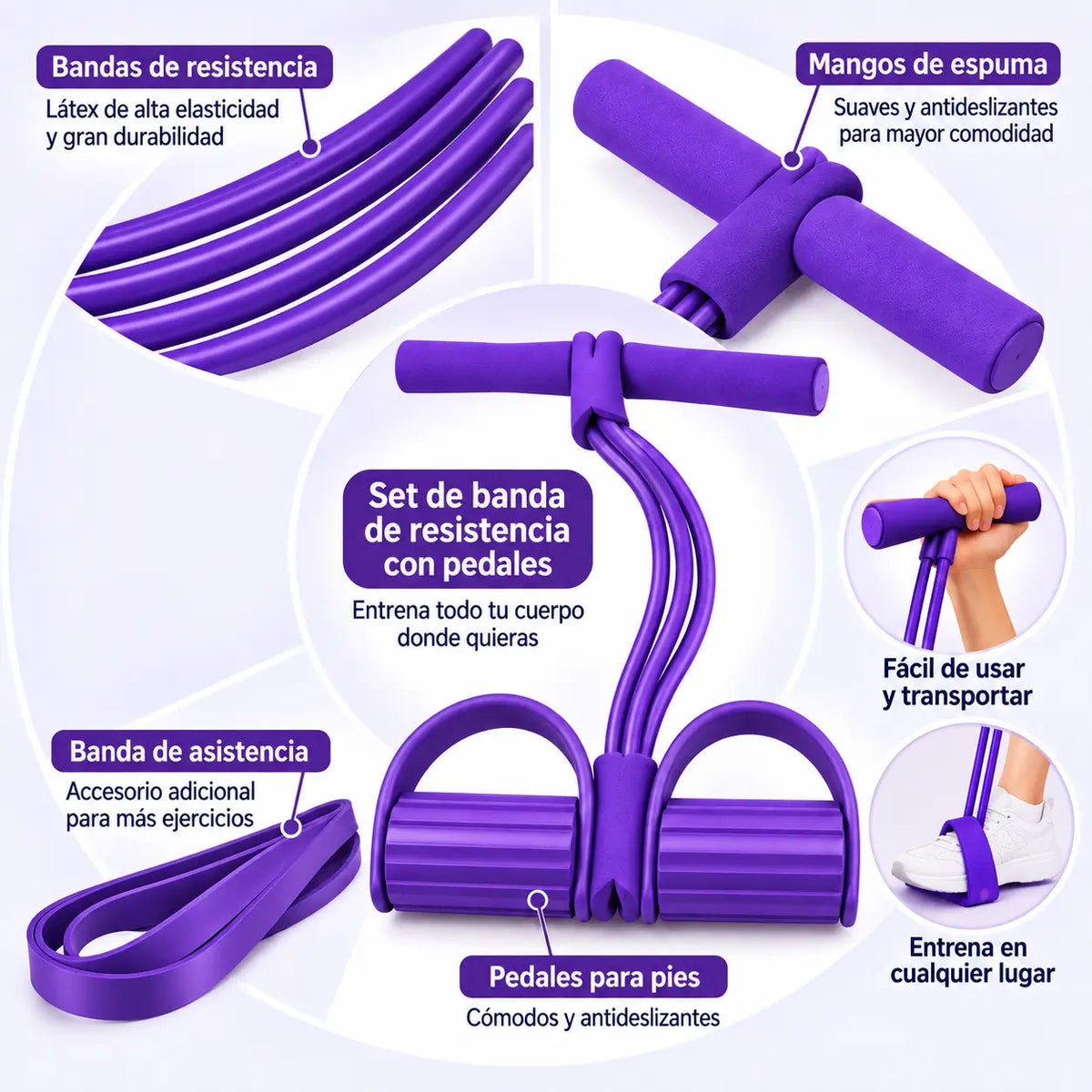 BANDA ELÁSTICA DE RESISTENCIA. OFERTA 2x1!