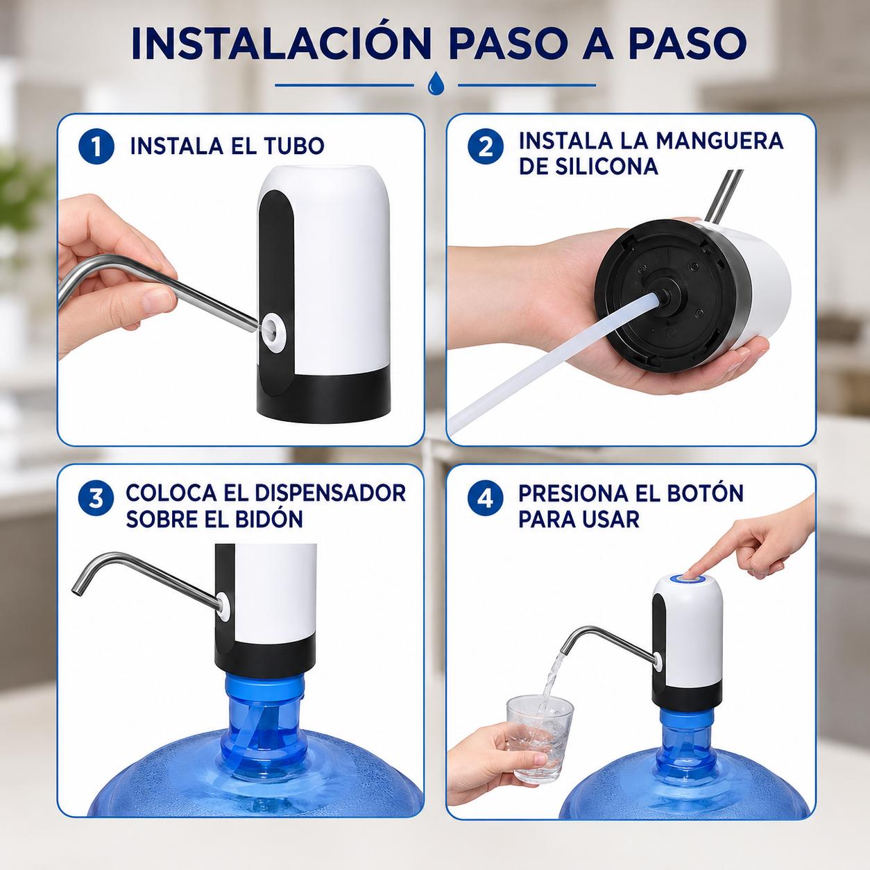 PACK 3 DISPENSADORES DE AGUA AUTOMÁTICOS A SÓLO $29.990!!