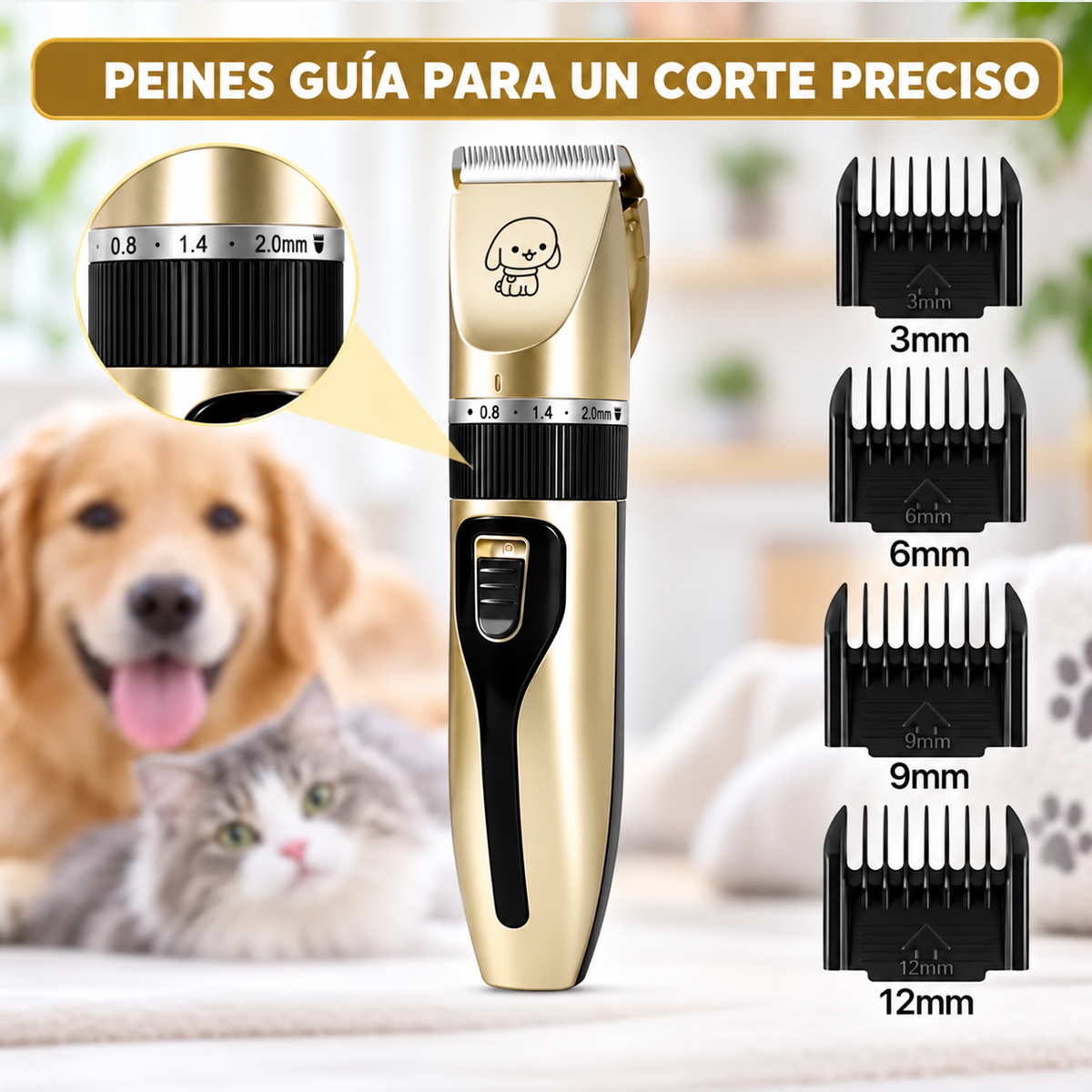 KIT CORTAPELO Y UÑAS MASCOTAS